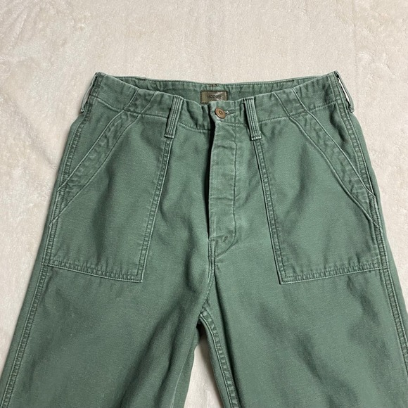 Mother Womens The Patch Pocket Private Ankle Pants Size 27 Roger That Green - Picture 5 of 14
